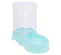 GLEAVI Distributeur d'eau pour Chat et Chien en Plastique Transparent Capacité Automatique Bol Amovible pour Animaux d'Intérieur Distribution Pratique et Hygiénique