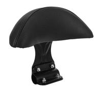 GLEAVI Dossier de Moto Noir Coussin en Matériau Résistant et Surface Lisse Repose-Dossard Pratique pour Siège Arrière de Vélo Électrique Support Confortable pour Cyclisme