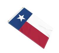 GLEAVI Drapeau D'état Décoratif Texas 150x90cm, Bannière Décorative en Polyester, pour Décoration Intérieure et Événements