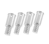 GLEAVI Embout Fileté de Manche à Balai en Alliage D’aluminium 4 Pcs