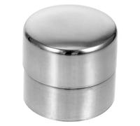 GLEAVI Embouts de Main Courante en PVC pour Escalier 2 Pièces Finition Bouchon 40 MM Accessoires de Rampe Résistants et Faciles à Installer pour Garde-Corps Intérieur