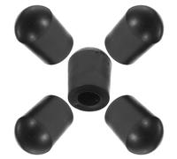 GLEAVI Embouts de Pique de Contrebasse en Caoutchouc Antidérapant, Lot de 5 Pièces, Accessoires pour Cordier de Contrebasse, Protection Stable pour Instrument à Cordes, Usage Orchestre