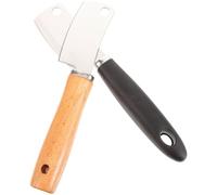 GLEAVI Ensemble 2pcs Couteaux à Fromage en Acier Inoxydable, Légers et Maniables, Coupe Précise pour Fromage et Fruits, Cuisine et Camping