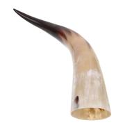 GLEAVI Ensemble De Vin En Corne Rétro Corne À Boire Halloween Vintage Récipient À Boire Naturelle