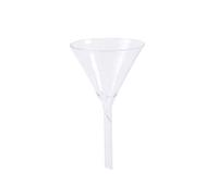 GLEAVI Entonnoir Triangle Verre Outil de Chimie Analytique Réutilisable et Lavable pour Expériences Laboratoire et Alimentation Liquide