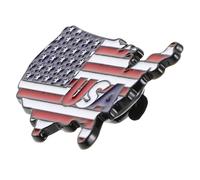 GLEAVI Épingle Drapeau des États- en Métal, Design Patriotique Esthétique, pour Orner Paquet et Chapeaux Lors des Élections ou Fêtes Nationales