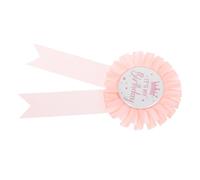 GLEAVI Épinglette D'insigne D'anniversaire Nom Épingles De Fête Broche D'anniversaire Pour La Fête Célébration Service Épingle D'anniversaire Pour Femme Insignes Décoration Rose Le Fer