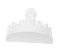 GLEAVI Étagère Murale Flottante Résine Rangement Décoratif Européen Support de Mur pour Cuisine Salle de Bain Décoration Intérieure Étagère de Stockage Économiseur Espace