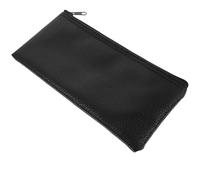 GLEAVI Étui de Microphone Portable en Cuir Véritable Pochette Zippée Compacte et Légère Paquet de Transport pour Microphone et Téléphone Protection Antirayures pour Chanteurs et