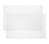 GLEAVI Feuille D'illusion Lenticulaire Pet Haute Transparence et Résistante à l'usure, Bouclier D'invisibilité 2pcs pour Accessoires de Magicien et Projets DIY Décoration