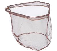 GLEAVI Filet de Pêche Pliable 40 Cm en Acier Inoxydable Noir, Maille Fine Résistante à l'usure, Filet de Remplacement Multi-Usage pour Rivière, Lac et Bassin de Jardin