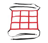 GLEAVI Filet d'Entraînement Baseball et Softball Réglable Filet de Frappe 9 Trous Rouge Matériel de Précision pour Lanceurs et Frappeurs Cible de Lancer pour Entraînement sur