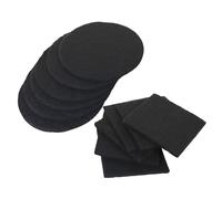 GLEAVI Filtres pour Poubelles Cuisine Lot de 12 Filtres à Charbon Désodorisant Élimination des Odeurs Accessoires Cuisine Adapté pour Compostage