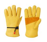 GLEAVI Gants de Barbecue Brûlure Résistants Chaleur avec Grip Antidérapant pour Cuisine Extérieure et Camping Gants Épais Multifonction pour Grill et Four