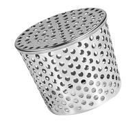 GLEAVI Garde de Gouttière Acier Inoxydable pour Protection Filtre de Drainage pour Tuyau de Accessoire Bouchon pour Drainage Toiture