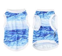 GLEAVI Gilet Rafraîchissant pour Chien Léger et Respirant, Matériau Solide, Taille XS, Usage Été Extérieur, Adapté aux Petits Chiens