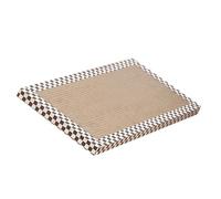GLEAVI Griffoir pour Chat en Carton Ondulé Couleur Café, Accessoire Intérieur Sûr et Relaxant pour Meubles, de Griffade Solide pour Chats et Chatons