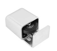 GLEAVI Guide de Plancher en Acier Inoxydable pour Porte Coulissante Butée de Porte Petite Taille Rouleau de Guidage Discret Installation Stable et Silencieuse Usage Intérieur