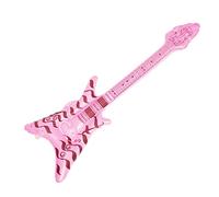 GLEAVI Guitare Gonflable Électrique Décorative et Facile à Transporter pour Fête à Thème Musique Rock Années Accessoire Original pour Décoration et Cadeau Créatif