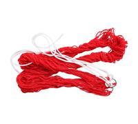 GLEAVI Hamac Suspendu en Nylon Léger et Confortable Corde Rouge pour Camping et Voyage, Design en Maille Créatif et Portable pour Détente en Plein Air