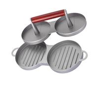 GLEAVI Hamburgers Moule à Galettes Antiadhésif Outil de Cuisine Compact pour Préparer Facilement des Hamburgers des Tourtes Viande