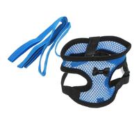 GLEAVI Harnais en Nylon Bleu Respirant pour Petits Animaux et Poulets, Ceinture Ajustable Légère pour Activités Extérieures et Promenade Pratique Couleur Aléatoire