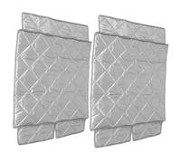 GLEAVI Housse de Protection Isolante pour Congélateur Vertical avec Aluminium Réfléchissant Imperméable et Résistante Aux Intempéries pour Usage Extérieur et Intérieur