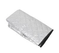 GLEAVI Housse Isolante pour Congélateur, Housse de Protection pour Vitrine à Glaces, Argenté, 55x47x36cm, Film Aluminium, Coton, Non-tissé, Isolation, Imperméable, pour Réfrigérateur