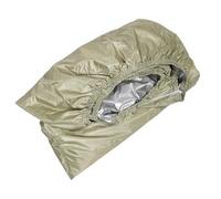 GLEAVI Housse Voiturette de Golf Imperméable Kaki, Nylon PVC Anti-UV | Installation Facile, Retrait Rapide, pour Voiturette Électrique et Clubs Chariot, Garage ou Parking