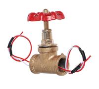 GLEAVI Interrupteur à Tirette Vintage en Fer Forgé G1/2 pour Lampe à Tuyau 2 CM Vanne Industrielle pour Luminaire de Table Variateur LED Compatible Lampe Steampunk et Ventilateur de