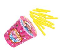 GLEAVI Jeu de Frites Amusant pour Garçon et Filles Interactif en Plastique Sûr Couleur Rose pour Fêtes et Anniversaires Figurines de Jeu et Jeux de Fête Créatifs pour Invités