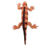 GLEAVI Jouet pour Chat Baguette à Chat en Forme de lézard en Peluche Amusant avec bruissement intégré et Herbe à - Adorable lézard en Peluche résistant aux déchirures pour Les Chatons