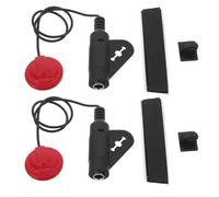 GLEAVI Kit 2pcs Micro Piezo pour Guitare Acoustique et Ukulélé, Capteur sans Perçage, Compatible Multi-instruments en Plastique et Métal, Pratique Scène