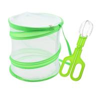 GLEAVI Kit Attrape-insectes pour Garçon et Filles Cage Respirante en Plastique Semi-transparente, Facile à Nettoyer, pour L'exploration et L'apprentissage en Extérieur