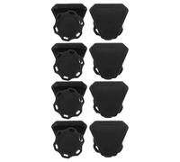 GLEAVI Kit de 8 vis de fixation pour visières de casque, accessoires de fixation pour casque de football, matériel de montage et de des visières, sécurisée des clips