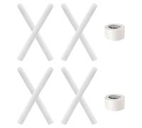 GLEAVI Kit de Redressement des Oreilles pour Doberman Bandes Adhésives en Mousse Blanche, Fixation Ferme et Prévention des Irritations pour Chiots et Chiens Adultes