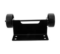 GLEAVI Kit de roulettes de Remplacement pour Chauffage de Terrasse Pyramidal Roues Robustes en Fer et Plastique Noir Brillant Dimensions 20 X 12 X 8 Cm Mobilité Stable pour Chauffage