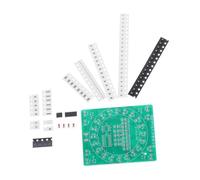 GLEAVI Kit De Soudure Électronique DIY pour Débutants, Carte D'entraînement à La Soudure Compacte, Apprentissage à Souder, Outil D'entraînement Polyvalent pour Étudiants Et Amateurs D’électronique