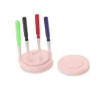 GLEAVI Kit D'huile pour Montre Stylo à Huiler Précis en Métal, Godet à Huile Compact, Outil D'horloger Professionnel pour Lubrification et Réparation de Montres Mécaniques Quartz,