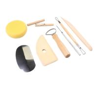 GLEAVI Kit D'outils de Sculpture pour Argile en Acier Inoxydable Design Unique et Variété de Formes de Gravure pour Projets Artistiques et Sculpture