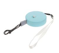 GLEAVI Laisse Rétractable pour Chiens et Petits Animaux Corde Automatique 3 Mètres Bleu Rond Laisse d'Extérieur Multifonction pour Promenade et Contrôle Sécurisé