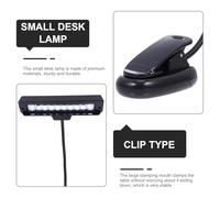GLEAVI Lampe à Pince LED pour Partition Musicale Lampe de Lecture à Piles Éclairage Réglable pour Pupitre Protection des Yeux Lumière Pratique pour Piano et Chambre