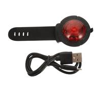 GLEAVI Lampe de Sécurité pour Promenade de Chien Étanche et Légère Lampe LED Rouge Compacte Collier Lumineux Accessoire Essentiel pour Balade Nocturne Sécurisée des Animaux
