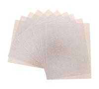 GLEAVI Lot de 10 Plaques de Mica Universelles pour Micro-Ondes Feuille Isolante Résistante aux Hautes Températures Pièces de Rechange Compatibles pour Réparation Four à Micro-Ondes