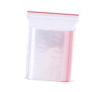 GLEAVI Lot de 100 Paquet en Plastique Scellés Transparents 6 x 8 Cm, Paquet De Rangement Refermables Résistants Et Hermétiques, pour Organisation Maison Et Bureau