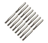 GLEAVI Lot de 16 Clous Métalliques Argentés pour Fixation de Cordes de Lyre et Harpe Cheville Solide Résistante à la Déformation Accessoires pour Instruments à Cordes Remplacement