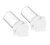 GLEAVI Lot de 2 Abreuvoirs pour Fourmilière 10 ML Distributeur d'eau en Plastique Transparent Mangeoire à Fourmis de Jardin Station d'Abreuvement Compacte pour Élevage d'Insectes