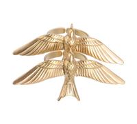 GLEAVI Lot de 2 Bagues Ouvertes Ajustables en Acier Inoxydable 18K Style Vintage Ailes d’Oiseau en Vol Bijoux Symboliques pour Femmes pour Usage Quotidien et Événements Spéciaux