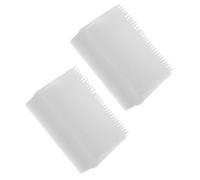GLEAVI Lot de 2 Brosses Wilbarger de Défense Sensorielle Blanches Brosses Thérapeutiques pour Ergothérapie Bébé Stimulation Sensorielle Apaisante pour Autisme et Troubles Sensoriels