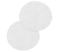 GLEAVI Lot de 2 Diffuseurs d'Abat-Jour en Tissu Anti-Éblouissement Diamètre 10 CM Protège Yeux Garçon et Filles et Bébés Diffuseur de Lampe Résistant Haute Température Double Face